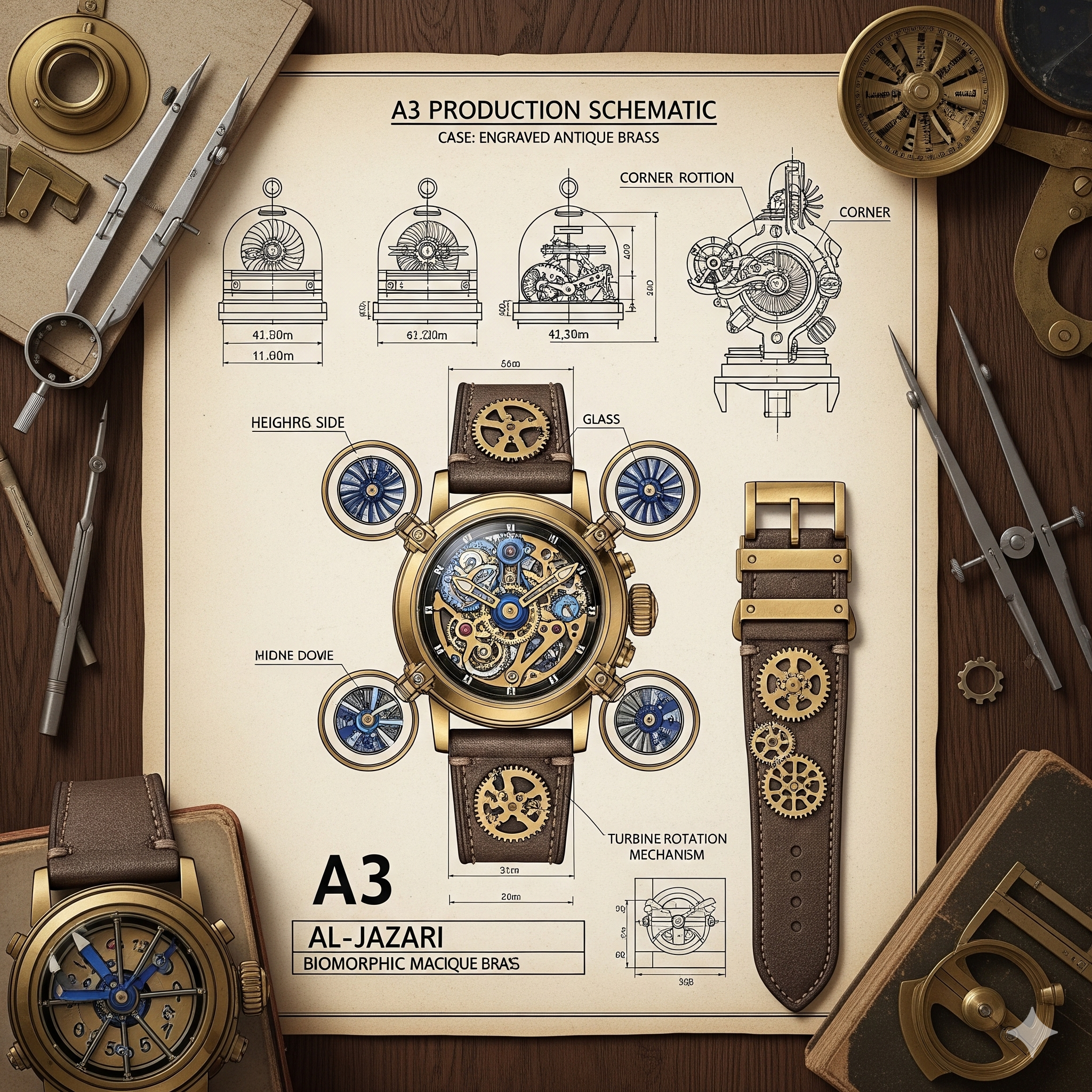 The Architecture of a Skeleton Dial
